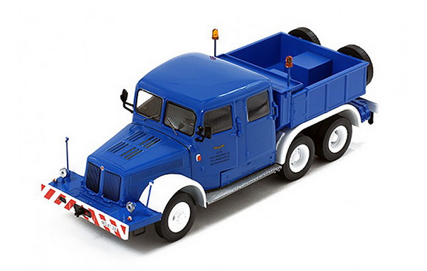 Модель 1:43 Tatra 141 6х6 (балластный тягач) - blue