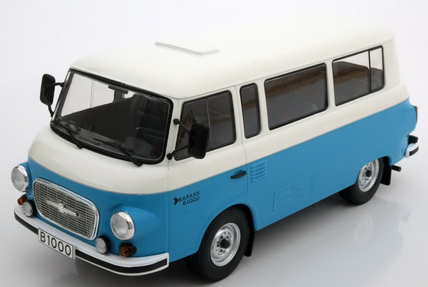 barkas b1000 bus - blue/white MCG18007 Модель 1:18