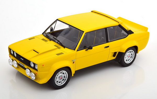 FIAT 131 Abarth - yellow 18CMC128 Модель 1:18