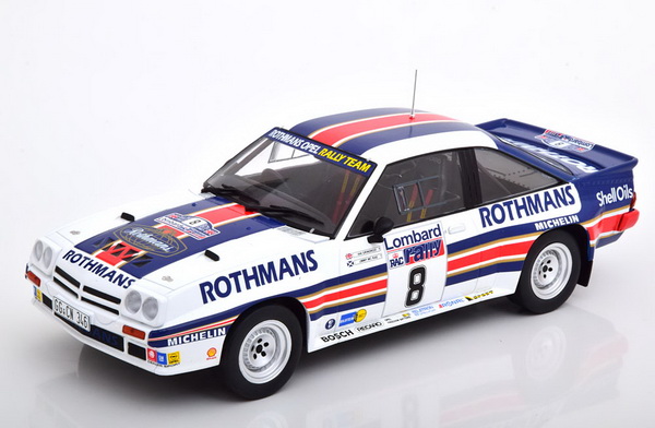 Модель 1:18 Opel Manta 400 №8 «Rothmans» RAC Rally (McRae - Grindrod)