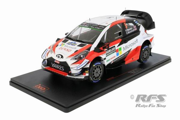 TOYOTA Yaris WRC #5 "Microsoft" Meeke/Marshall 6 место Rally Sweden 2019 18RMC039B Модель 1:18