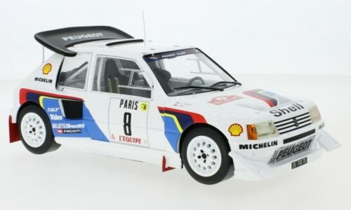 Модель 1:18 Peugeot 205 T16 Evo 2 №8 Rallye Monte-Carlo (B.Saby - Fauchille)