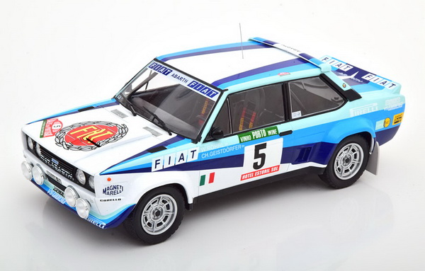 fiat 131 abarth #5 Чемпион мира w.röhrl/geistdörfer rally portugal 1980 18RMC053B Модель 1:18