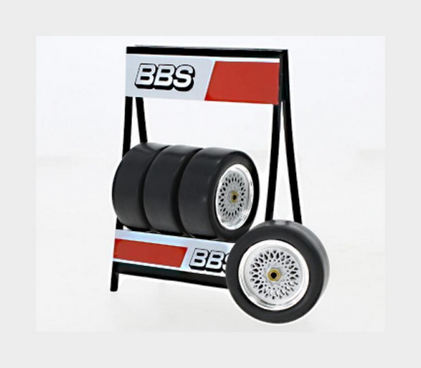 Модель 1:18 Комплект колес BBS 4 шт.