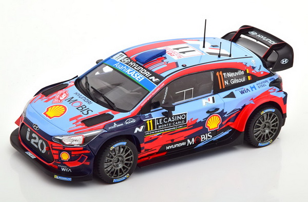 Модель 1:24 Hyundai i20 WRC №11 Rallye Monte-Carlo (Thierry Neuville - Nicolas Gilsoul)