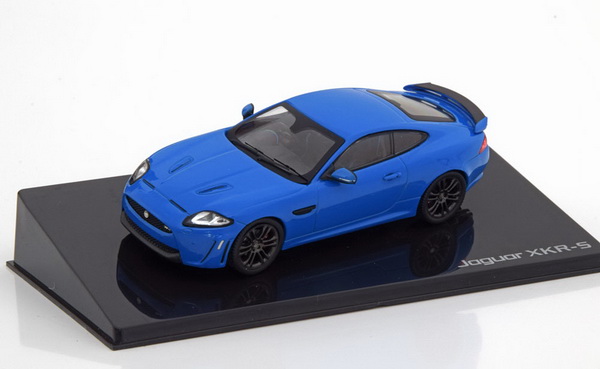 Модель 1:43 Jaguar XKR-S Coupe (RHD) - blue (dealer edition)