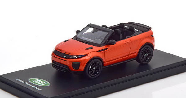 range rover evoque convertible - orange-metallic (dealer edition) 51LDDC008ORY Модель 1:43