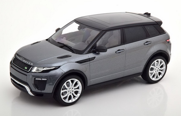 Модель 1:18 Rover Range Rover Evoque - grey/black