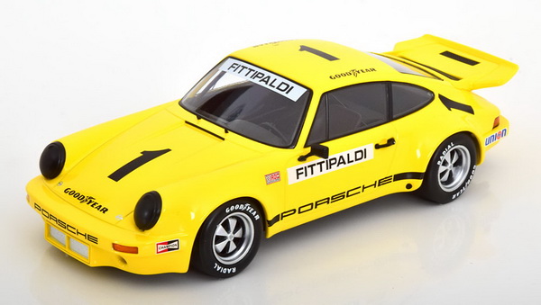 Модель 1:18 Porsche 911 Carrera 3.0 RSR No.1, IROC Riverside 1973 Fittipaldi