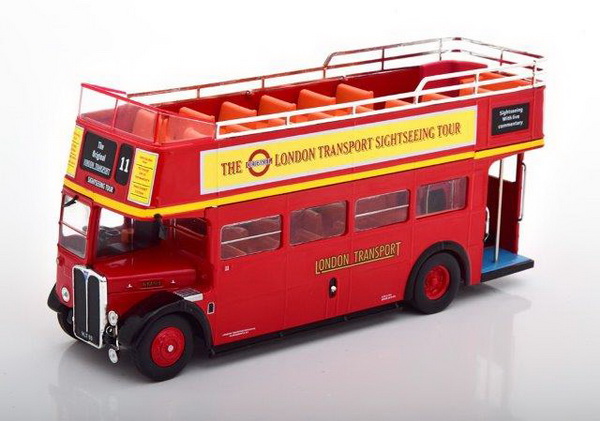 aec regent rt «london transport» «london transport sightseeing tour» open-top - red BUS018 Модель 1:43