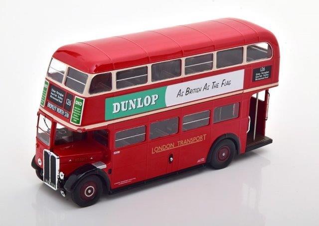 автобус AEC Regent III RT "London Transport" 1939 Red BUS034 Модель 1:43