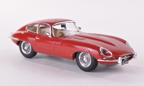 Модель 1:43 Jaguar E-Type Coupe (first sold in Luxemburg) - red