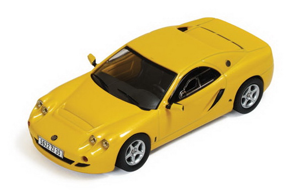 Модель 1:43 HOMMELL RS Berlinette Yellow