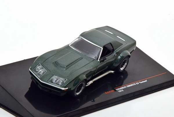 Chevrolet Corvette C3 Customs - dark green met CLC414 Модель 1:43