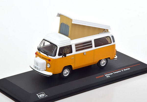 Модель 1:43 Volkswagen T2 Westfalia - orange/white