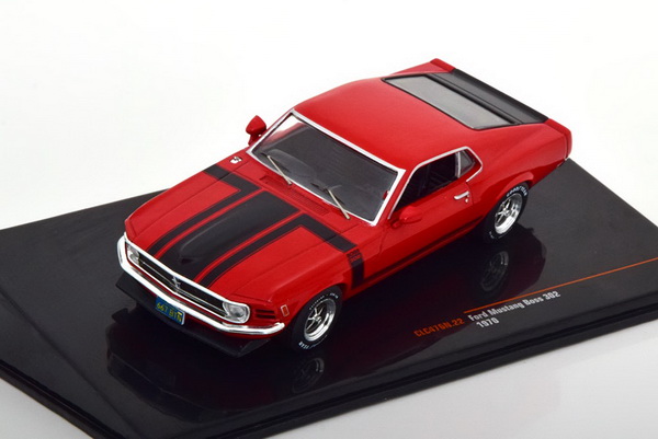 Модель 1:43 Ford Mustang Boss 302 - 1970 - red/black
