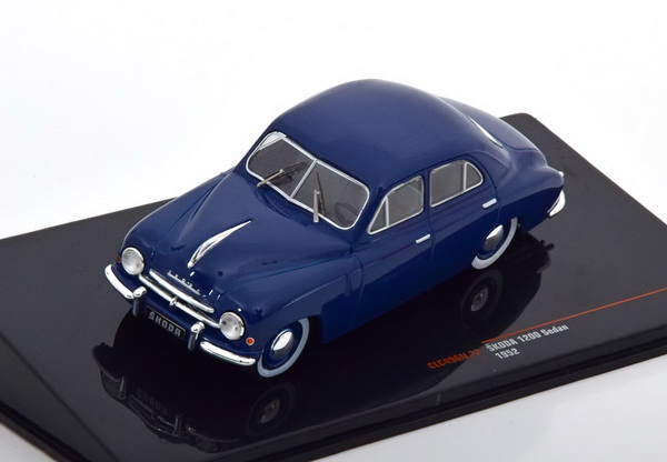 skoda 1200 sedan - 1952 - blue CLC496 Модель 1:43