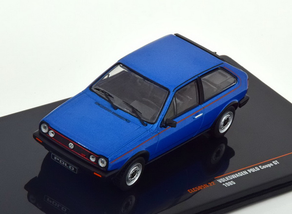 VW Polo GT Coupe - 1985 - Blue met. CLC505 Модель 1:43