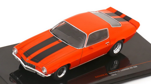Модель 1:43 Chevrolet Camaro RS-Z28 - 1972 - Orange met./Black
