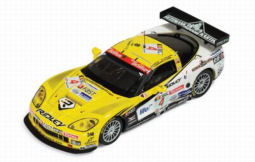 Модель 1:43 Chevrolet Corvette Z06 №4 Winner 24h Spa (Mike Hezemans - Anthony Kumpen - Jos Menten - Kurt Mollekens)