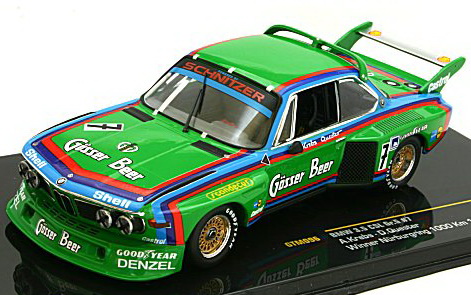 Модель 1:43 BMW 3.5 CSL Gr.5 №7 A.Krebs/D.Quester Winner Nurburgring 1000 Km 1976
