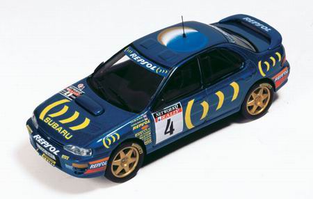 Модель 1:43 Subaru Impreza №4 «555» RAC Rally (Colin McRae - Derek Ringer)