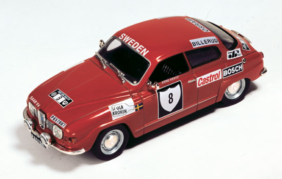 Модель 1:43 Saab 96 V4 Rally Sweden (Stig Blomqvist - Arne Hertz)