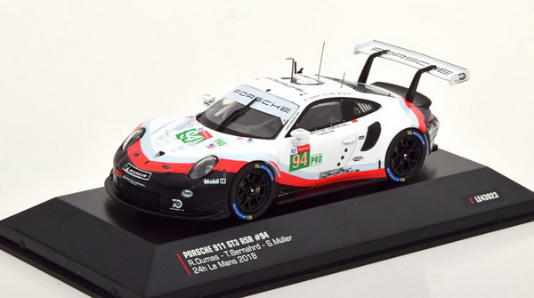 Porsche 911 (991) GT3 RSR №94 24h Le Mans (Müller - Romain Dumas - Bernahrd) 70 Years Porsche LE43023 Модель 1:43