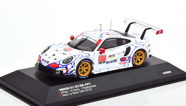Модель 1:43 Porsche 911 (991) RSR №911 Class Winner Petit Le Mans (Patrick Pilet - Tandy - Makowiecki)