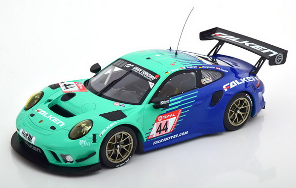 Модель 1:18 Porsche 911 GT3 R №44, 24h Nürburgring 2019 Bachler/Bergmeister/Ragginger/Werner