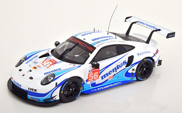 Porsche 911 RSR №56, 24h Le Mans 2020 Cairoli/Perfetti/ten Voorde LEGT18059 Модель 1:18