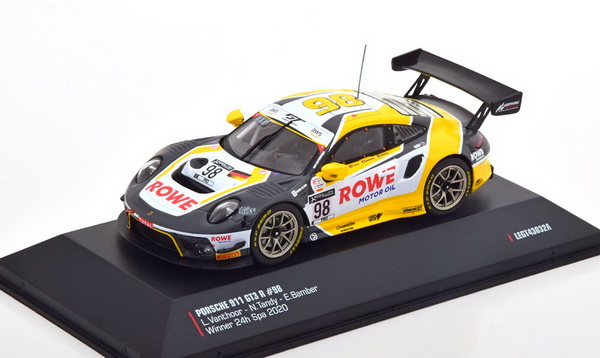 Porsche 911 GT3 R №98 ROWE Racing Winner 24h Spa (Laurens Vanthoor - Nick Tandy - Earl Bamber) LEGT43032A Модель 1:43