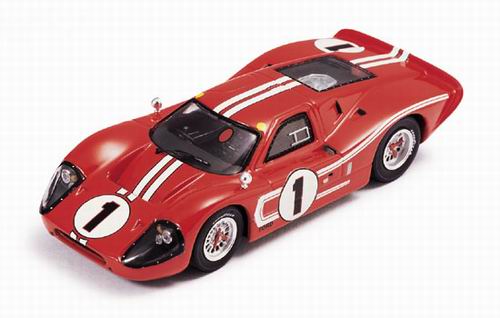 Модель 1:43 Ford Mk IV №1 Winner Le Mans (Daniel Sexton Gurney - Anthony Joseph Foyt) - red