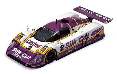 Модель 1:43 Jaguar XJR-9 №2 «Silk Cut» Winner Le Mans (Jan Lammers - Johnny Dumfries - Andy Wallace)
