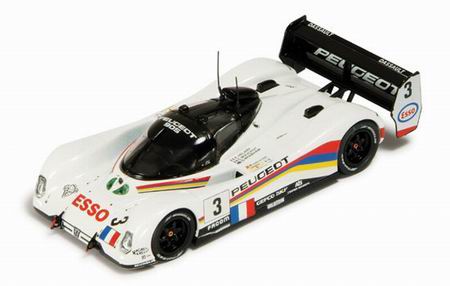 Модель 1:43 Peugeot 905 Evo I №3 «Esso» Winner Le Mans (G.Brabham - Christopher Bouchut - E.Helary)
