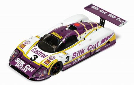 Модель 1:43 Jaguar XJR-9 №3 «Silk Cut» Le Mans (Henri-Jacques William Pescarolo - John Watson - R.Boesel)