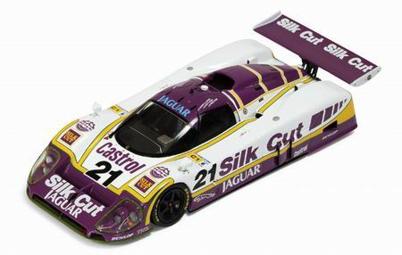 Модель 1:43 Jaguar XJR-9 №21 «Silk Cut» Le Mans (Danny Sullivan - Davy Jones - Price Cobb)