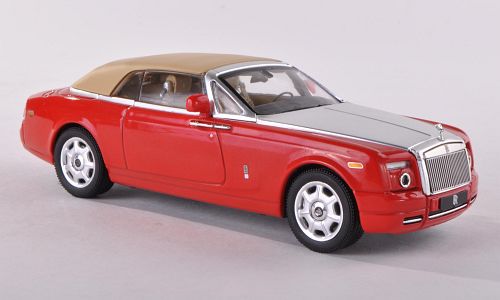 rolls-royce phantom drophead coupe - red MOC128 Модель 1:43