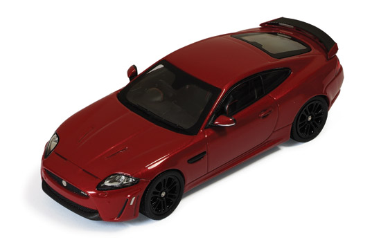 jaguar xkr-s - italina racing red MOC137 Модель 1:43