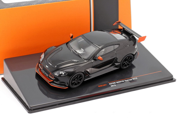 Aston Martin Vantage GT12 - black/orange MOC301 Модель 1:43