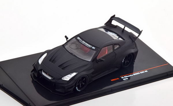 Модель 1:43 Nissan 35 GT-RR LB Works - matt black