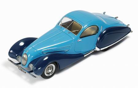 Модель 1:43 Talbot-Lago T150-SS Figoni & Falaschi - 2-tones blue