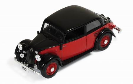 Модель 1:43 Mercedes-Benz 130 (W23) - red/black