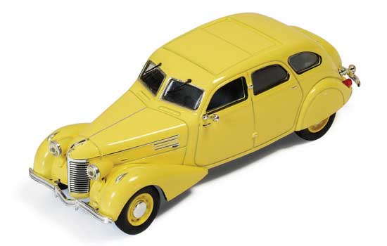 Berliet 11CV Dauphine - yellow MUS055 Модель 1 43