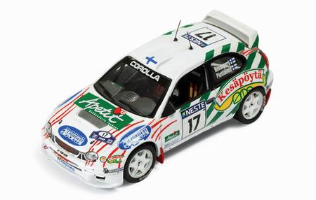 Toyota Corolla №17 WRC Rally Finland (Harri Rovanpera - Risto Pietilainen) RAC146 Модель 1:43
