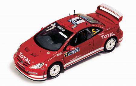 Модель 1:43 Peugeot 307 WRC №5 Winner Rally Finland (Marcus Gronholm - Timo Rautiainen)