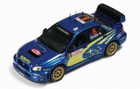 Модель 1:43 Subaru Impreza WRC №6 Rallye Monte-Carlo (Stephane Sarrazin - Jacques-Julien Renucci)