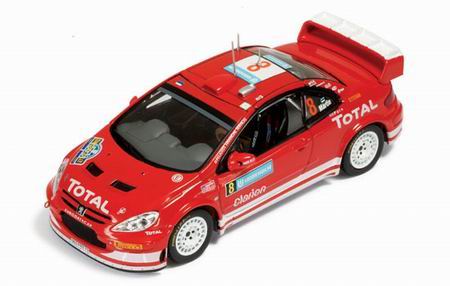 Peugeot 307 WRC №8 2nd Rally Sweden (M.Martin - M.Park) RAM183 Модель 1:43