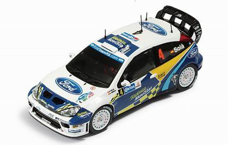 Модель 1:43 Ford Focus WRC №4 Rally Mexico (Daniel Sola - Xavier Amigo)