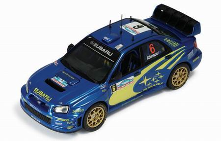 Модель 1:43 Subaru Impreza WRC №6 Rally New Zealand (Chris Atkinson - Glenn Macneall)
